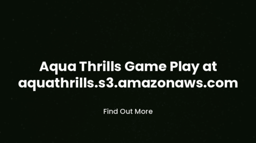 Aqua Thrills Game at aquathrills.s3.amazonaws.com